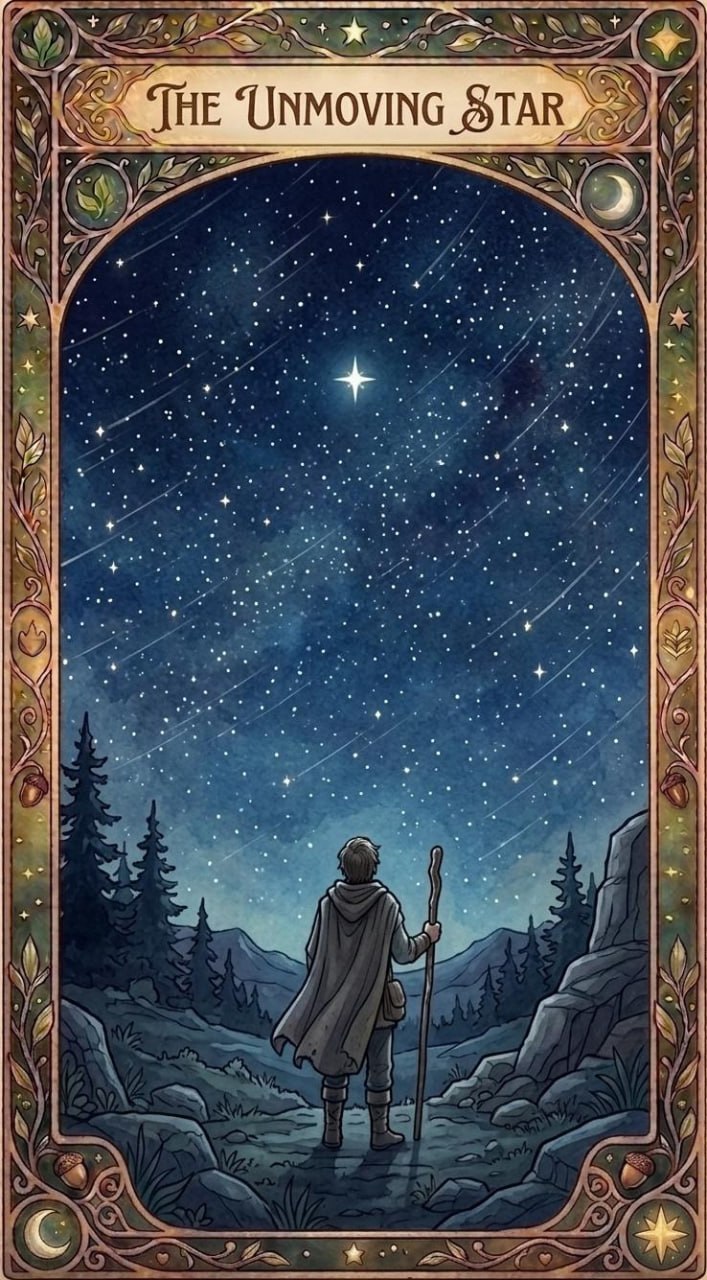 The Unmoving Star 祝福卡